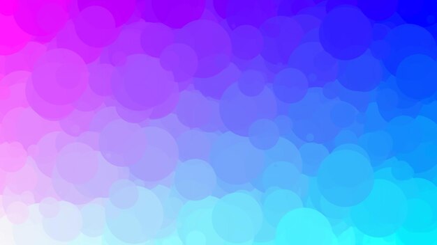 A colorful background with a blue circle in the middle