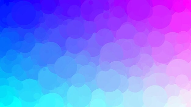 A colorful background with a blue circle pattern