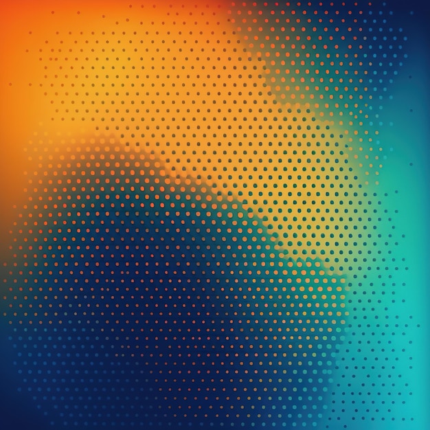 A colorful background with a blue and orange background