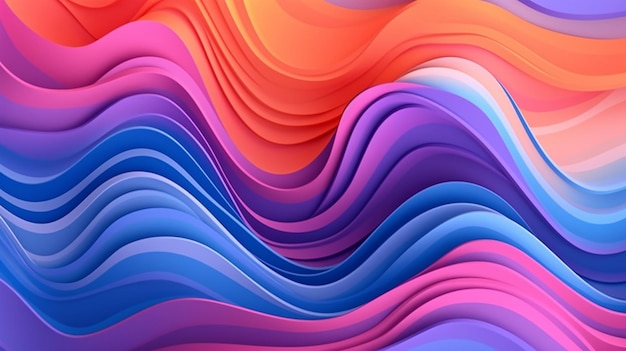 A colorful background with a blue and orange background.