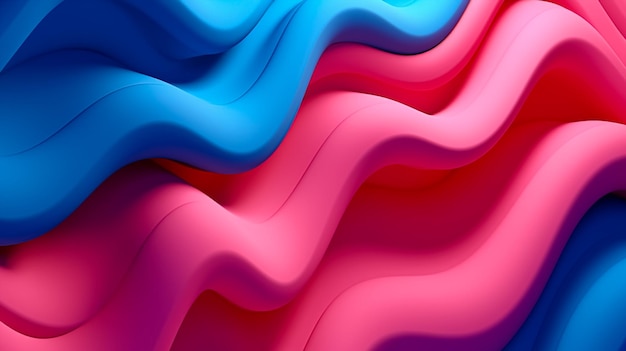 A colorful background with a blue and pink background