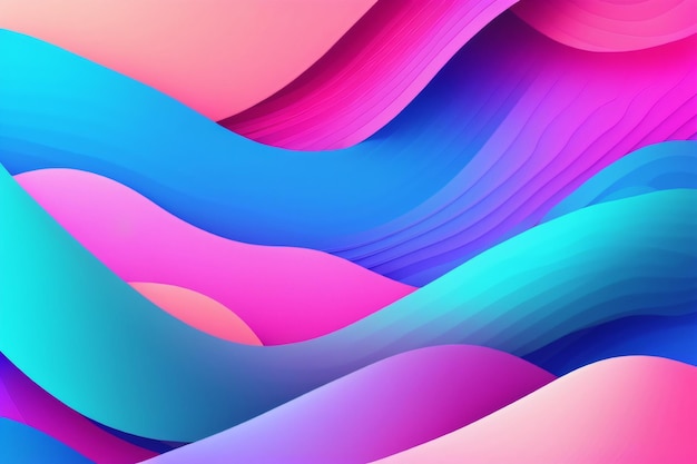 A colorful background with a blue and pink background.