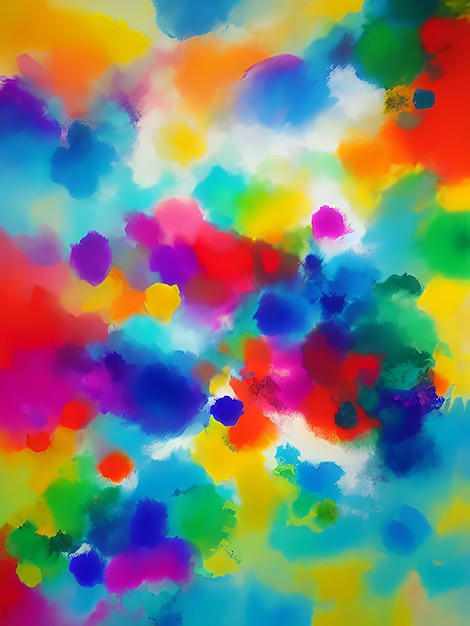 A colorful background with a blue and red background.