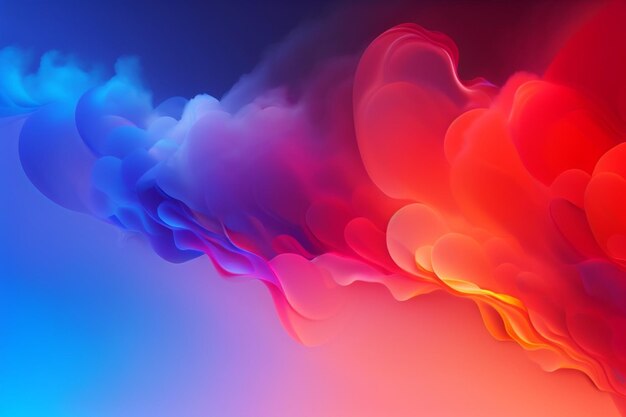 Photo a colorful background with a blue and red background.