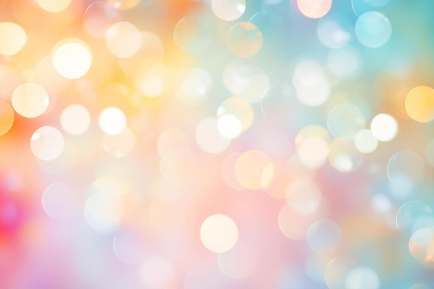 a colorful background with a blurred background of bright colored lights