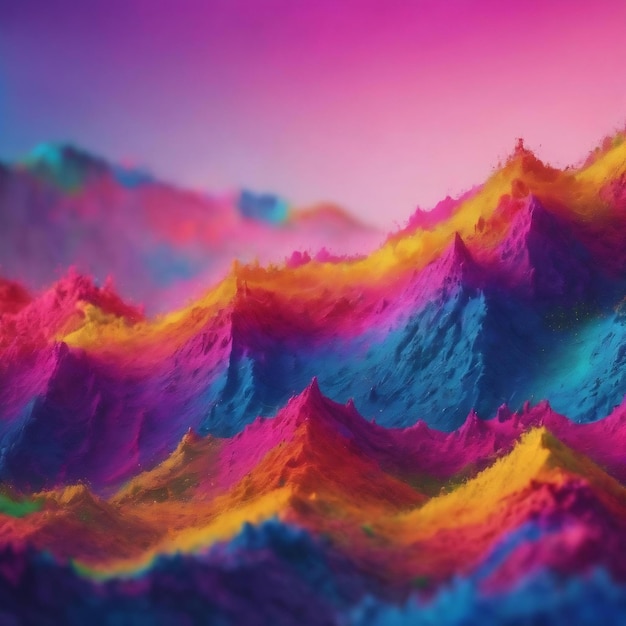 A colorful background with a blurry background