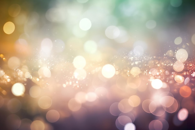 A colorful background with a blurry image of a blurred background with bokeh.