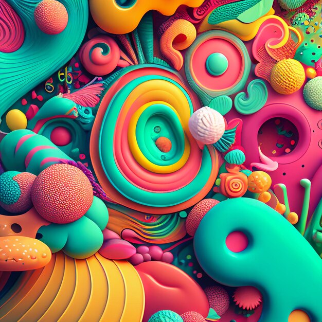 A colorful background with a colorful design that says'art'on it