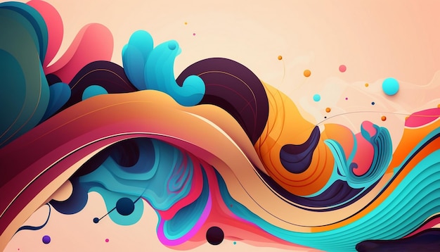 A colorful background with a colorful design that says'colorful '