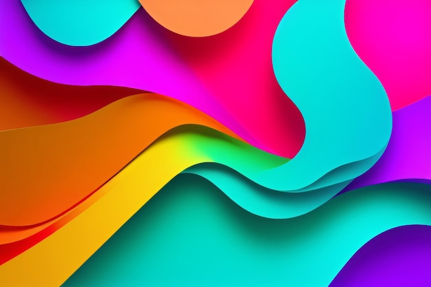 A colorful background with a colorful design.