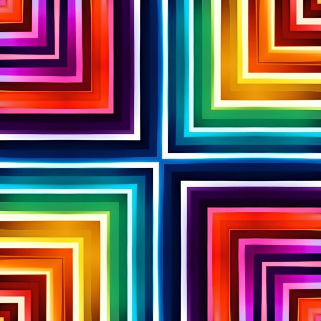 Photo a colorful background with a colorful pattern that says rainbow.