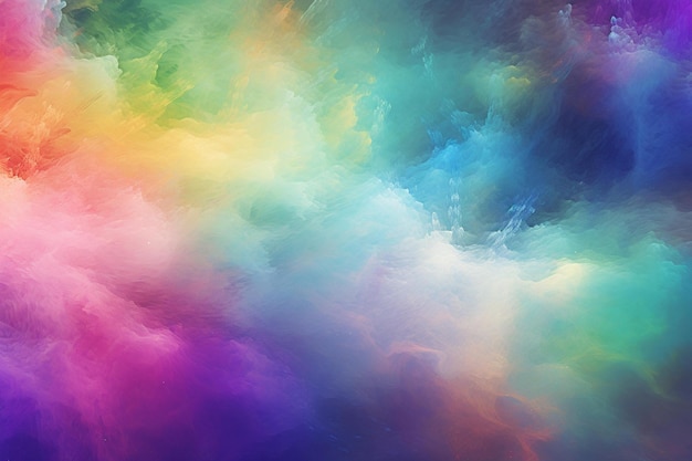 A colorful background with the colors of the rainbow.