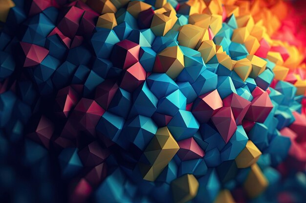 A colorful background with cubes and the word cubes on it