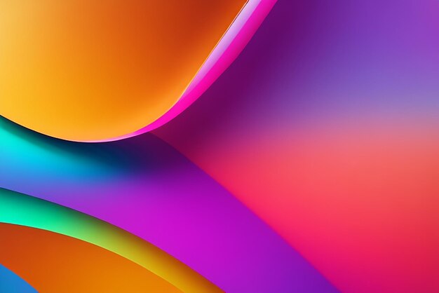 colorful background with curve and light composition