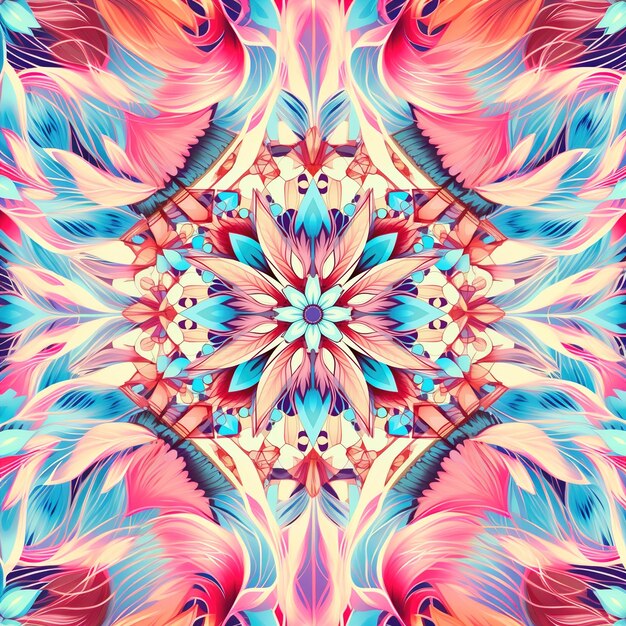 a colorful background with a design that says peacocks.