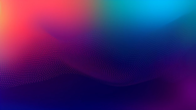 A colorful background with dots and lines