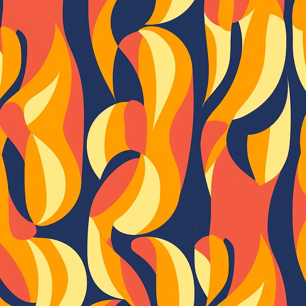 a colorful background with a firework design and a yellow and orange background.