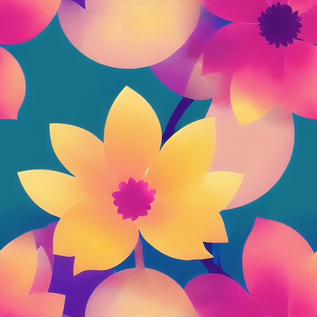 A colorful background with a flower pattern that says " lotus ".