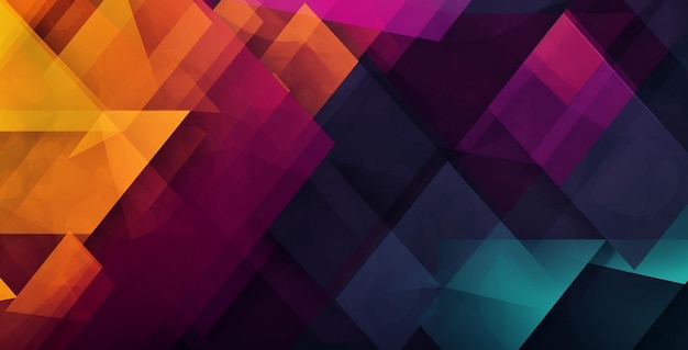 A colorful background with a geometric design in the center.