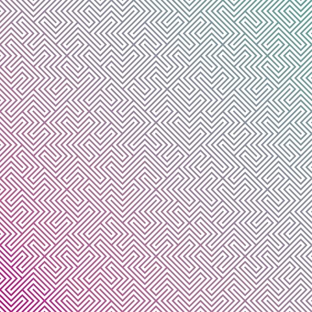 ジグザグのような幾何学的なパターンを持つカラフルな背景