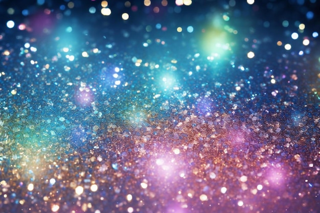 a colorful background with glitter and sparkles