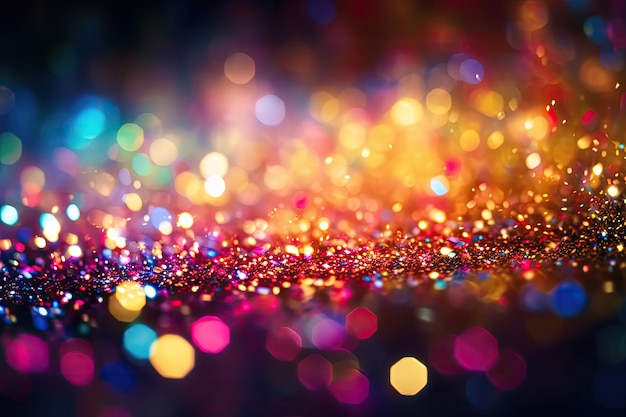 A colorful background with a glittery background