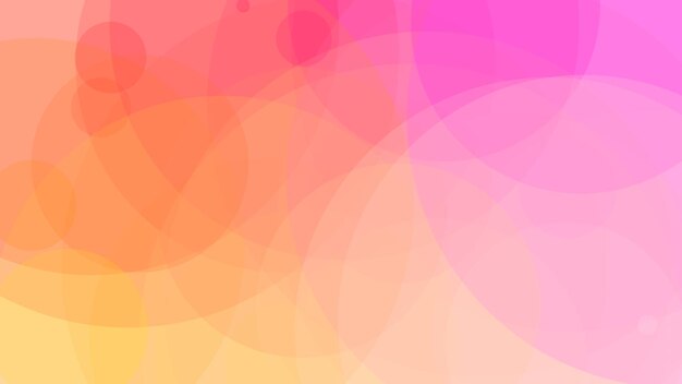 Colorful background with a gradient of circles