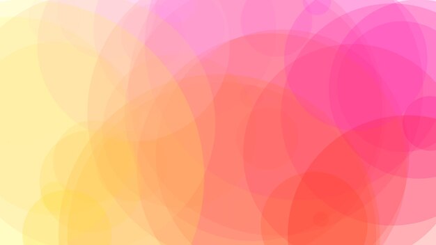 A colorful background with a gradient of circles