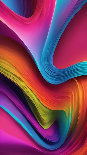 A colorful background with a gradient of colors