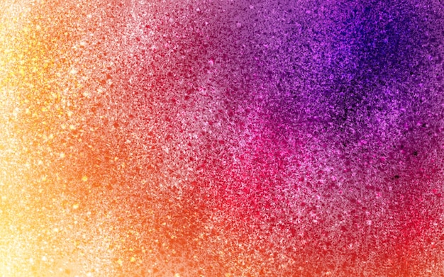 Colorful background with a gradient of orange, purple, and orange colors.