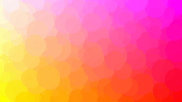 A colorful background with a gradient of yellow, orange, and pink