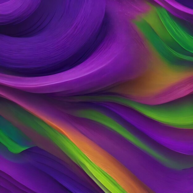 A colorful background with a green and purple background