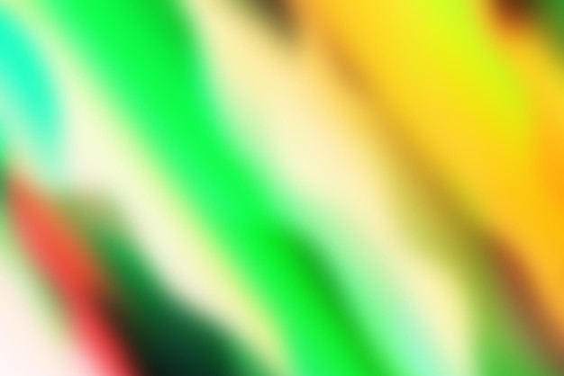 A colorful background with a green and yellow light effect.