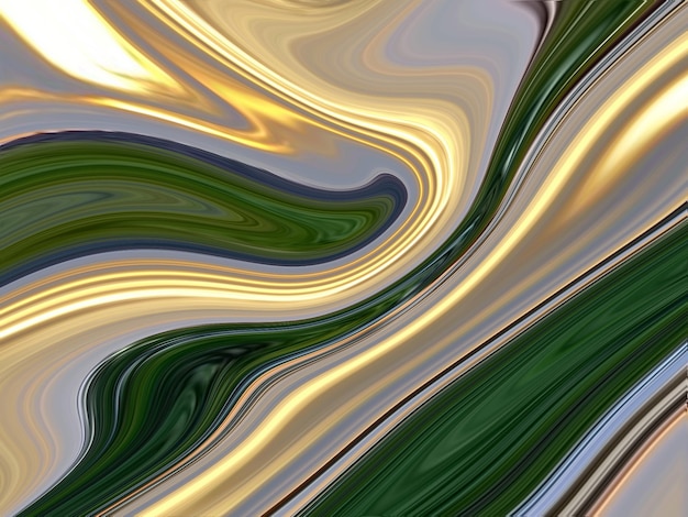 A colorful background with a green and yellow pattern.