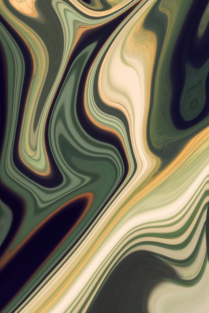 A colorful background with a green and yellow pattern.