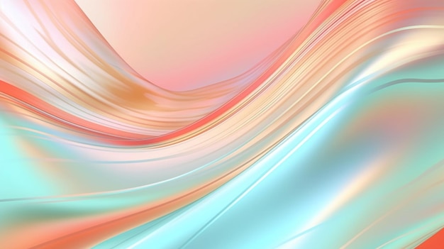 A colorful background with a light blue and orange swirls.