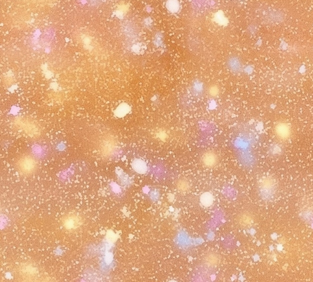 a colorful background with a lot of snowflakes and stars.