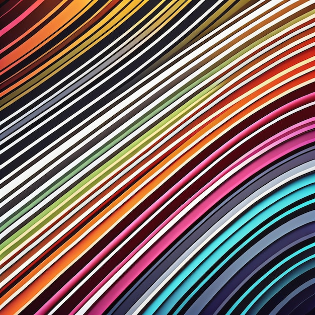 A colorful background with many stripes.