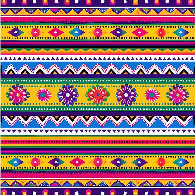 Photo a colorful background with a pattern of the colorful designs