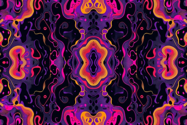 Photo a colorful background with a pattern of the colors of the rainbow