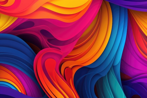 Colorful background with a pattern of colors.