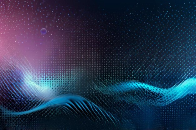Photo a colorful background with a pattern of lines and dots