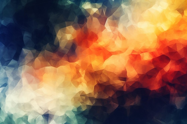A colorful background with a pattern of orange and blue.