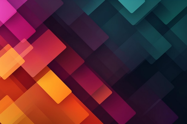 A colorful background with a pattern of squares.