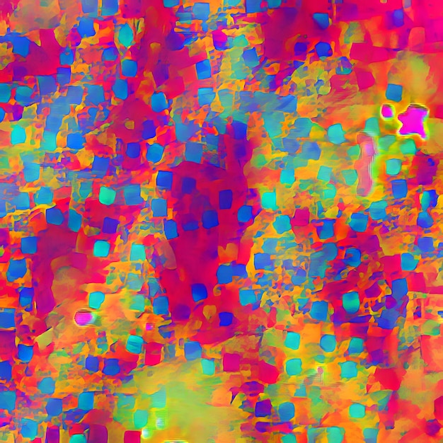 A colorful background with a pattern of squares