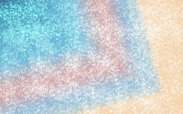 A colorful background with a pattern of white, blue, and pink colors.