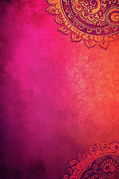 A colorful background with a pattern and the word happy navratri.