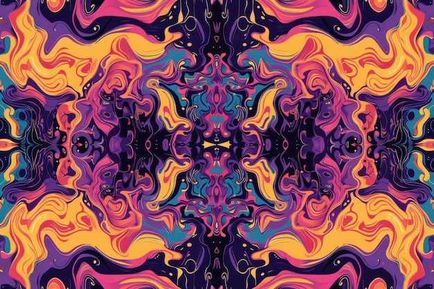 Photo a colorful background with a pattern of the word  on it