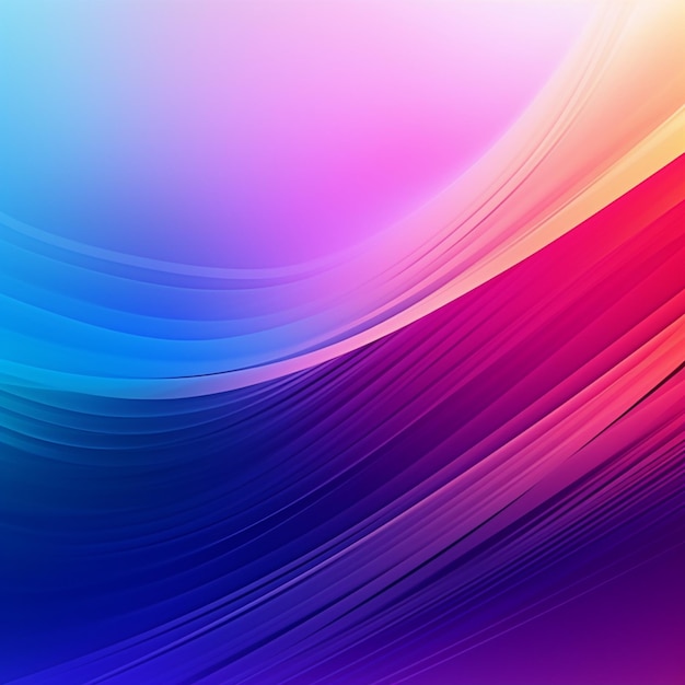 a colorful background with a pink, blue, and purple color.