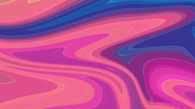 A colorful background with a pink and blue swirls.